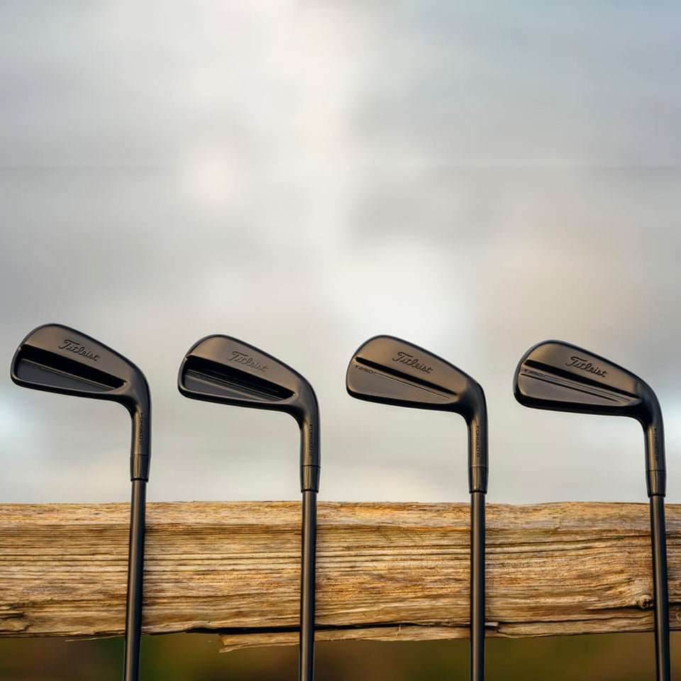 Titleist T-Series T100 Ltd Edition Black Vapor Irons - Graphite