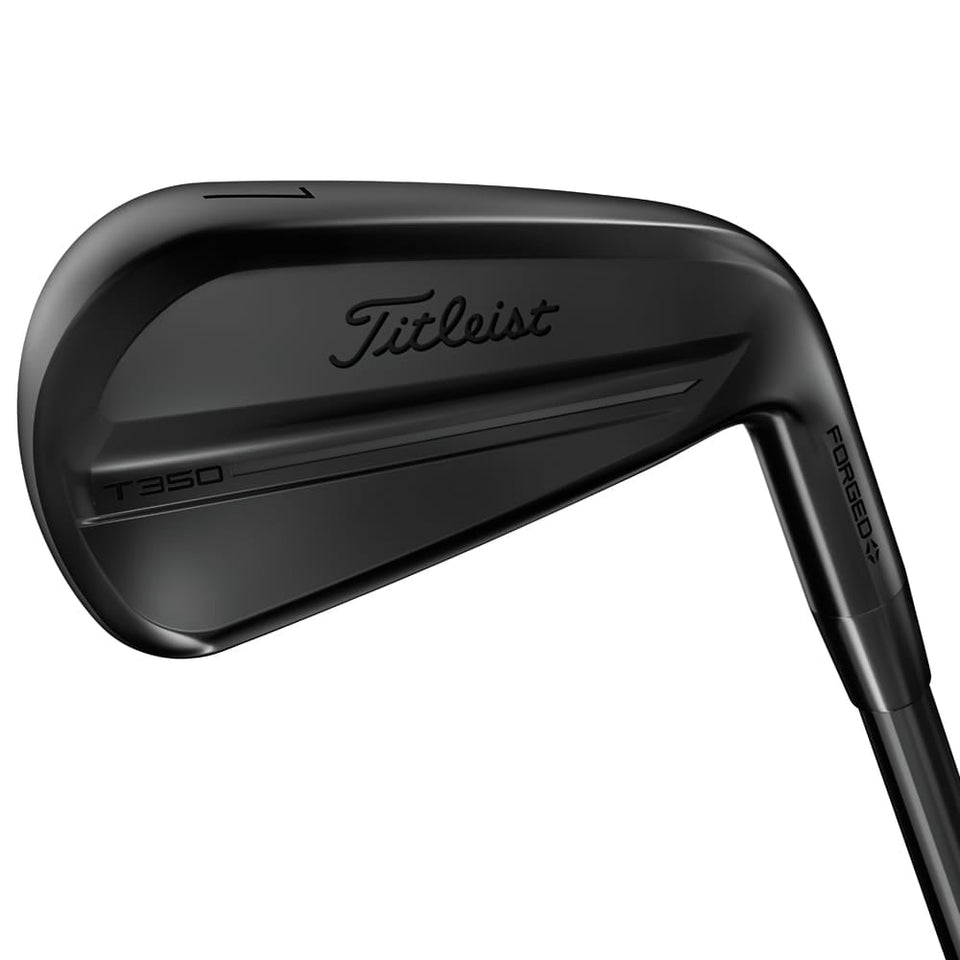 Titleist T-Series T350 Ltd Edition Black Vapor Irons - Graphite