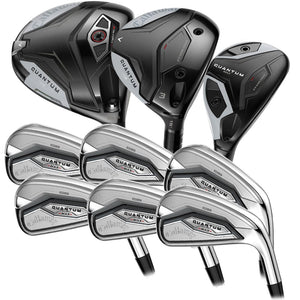Callaway Quantum Max 9-Piece Club Set - Steel
