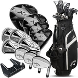 Callaway XR 26 13-Piece Stand Bag Package Set - Steel - Black/Silver