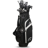 Callaway XR 26 13-Piece Stand Bag Package Set - Steel - Black/Silver