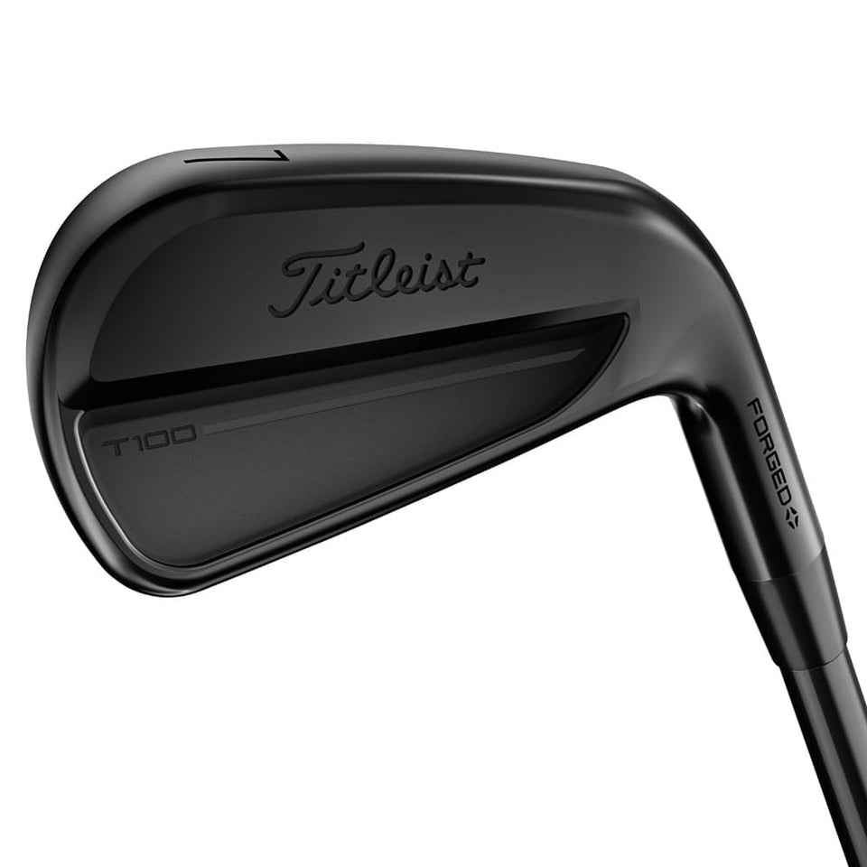 Titleist T-Series T100 Ltd Edition Black Vapor Irons - Graphite