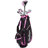 MacGregor V-MAX Junior 5-Piece Stand Bag Package Set - Pink (Ages 6-8)