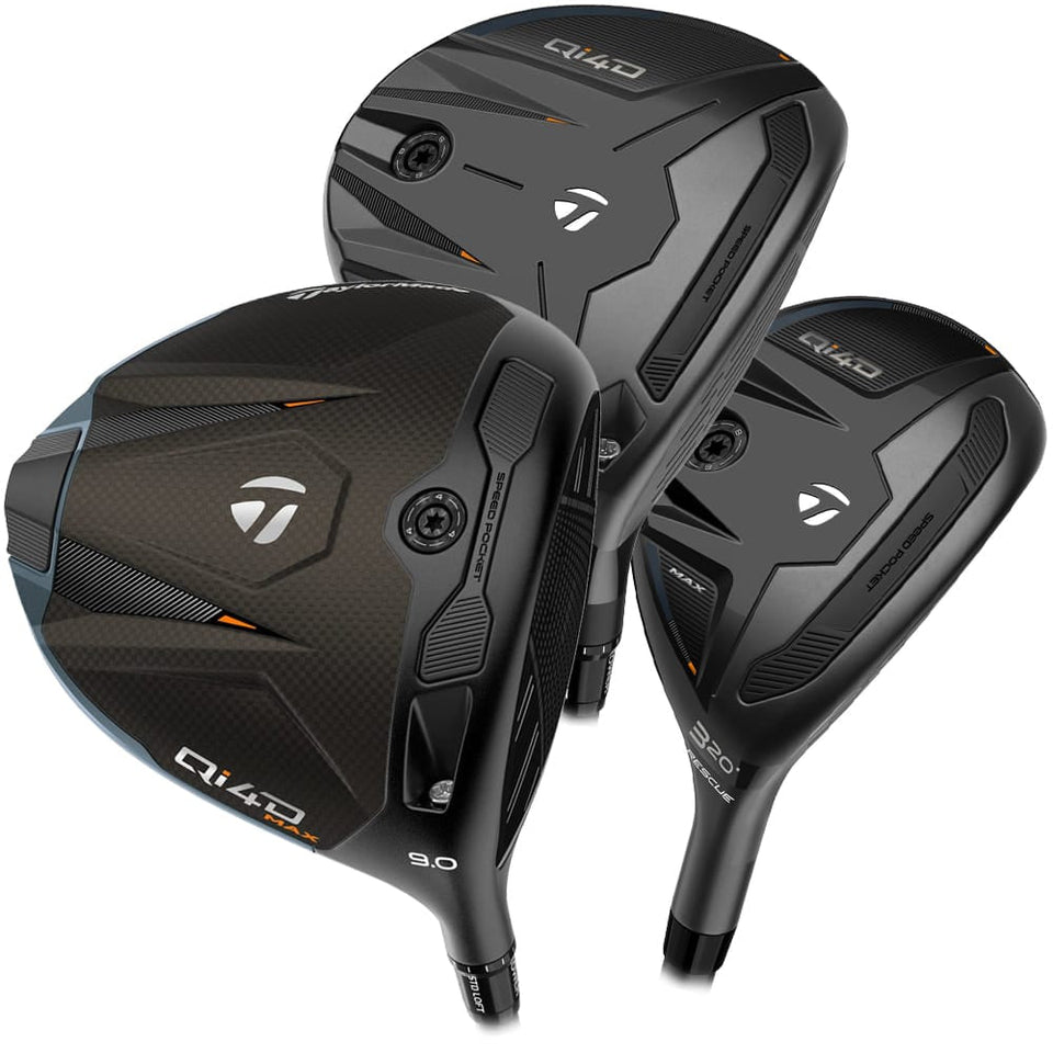 TaylorMade Qi4D Max Clubset - Driver, Fairway, Hybrid