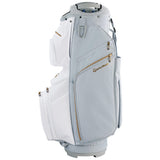 TaylorMade Kalea Gold Ladies Cart Bag - Grey/White