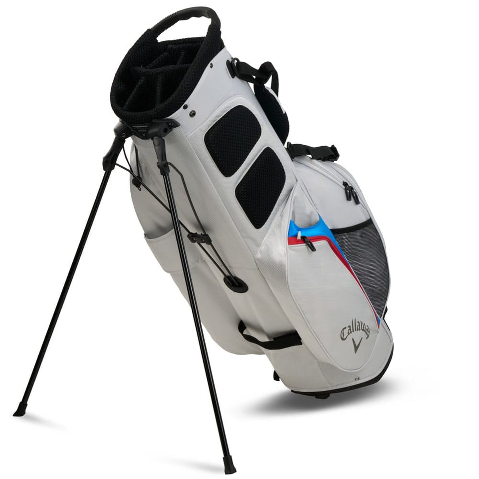 Callaway XR 26 13-Piece Stand Bag Package Set - Steel - Blue/Red