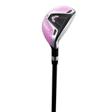 MacGregor V-MAX Junior 7-Piece Stand Bag Package Set - Pink (Ages 9-12)