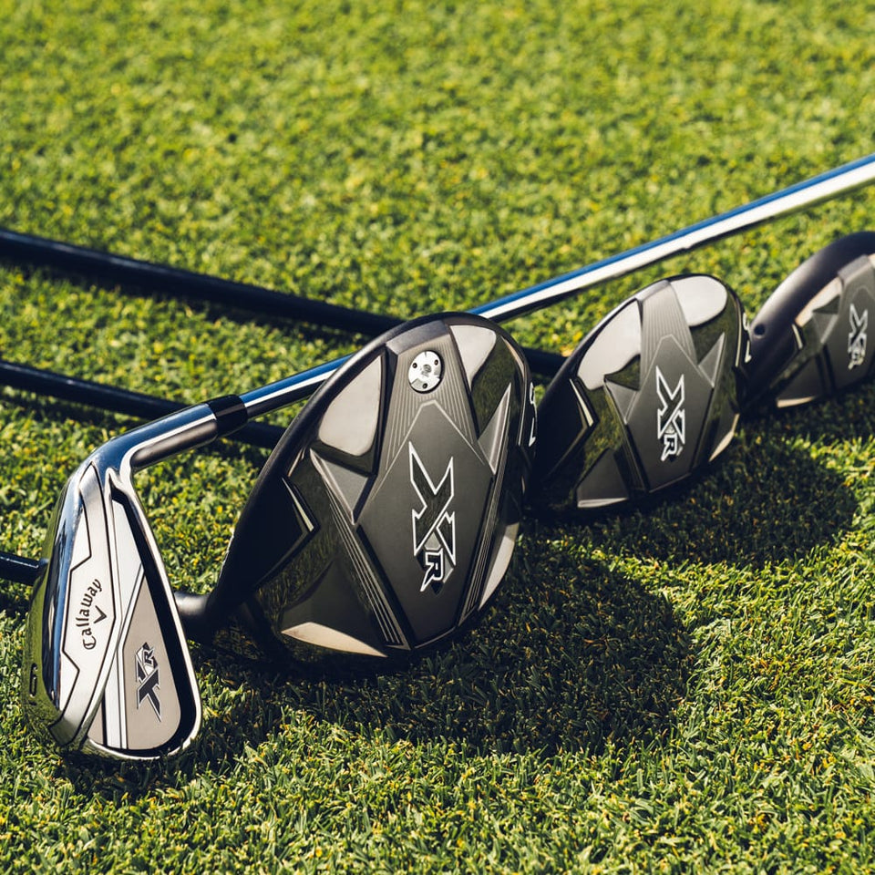 Callaway XR 26 13-Piece Stand Bag Package Set - Steel - Black/Silver