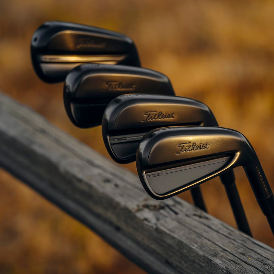 Titleist T-Series T150 Ltd Edition Black Vapor Irons - Graphite